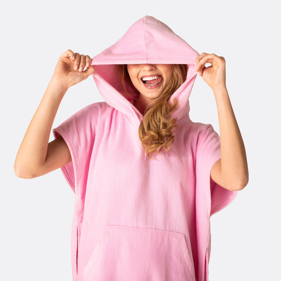 Bubblegum Rosa Badponcho