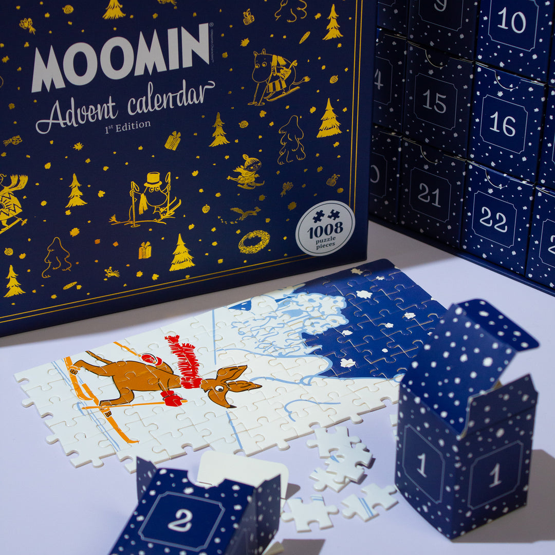 Mumin Pussel Adventskalender – Första Utgåvan