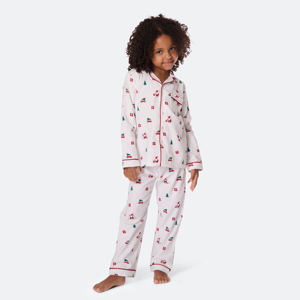 Mistel Flanell Julpyjamas Barn