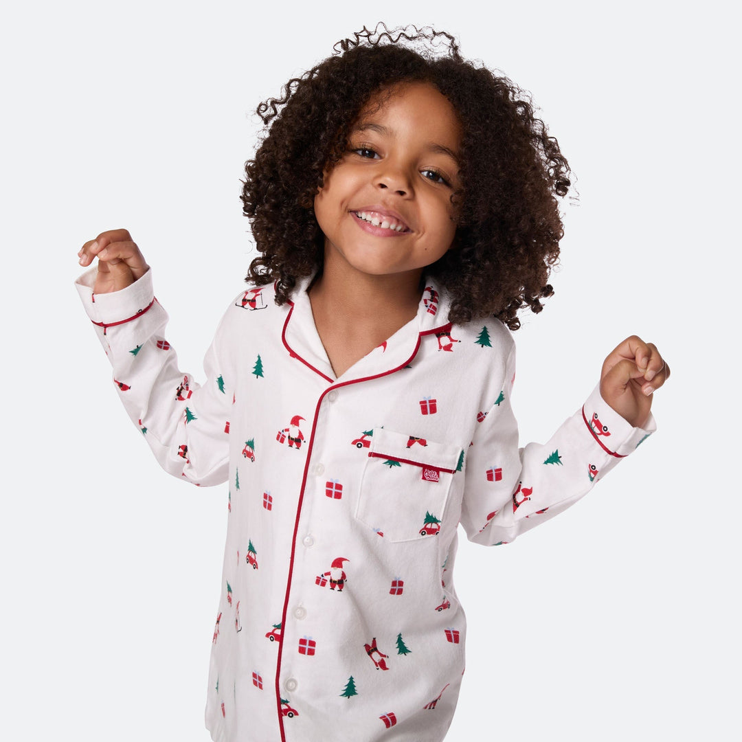 Mistel Flanell Julpyjamas Barn