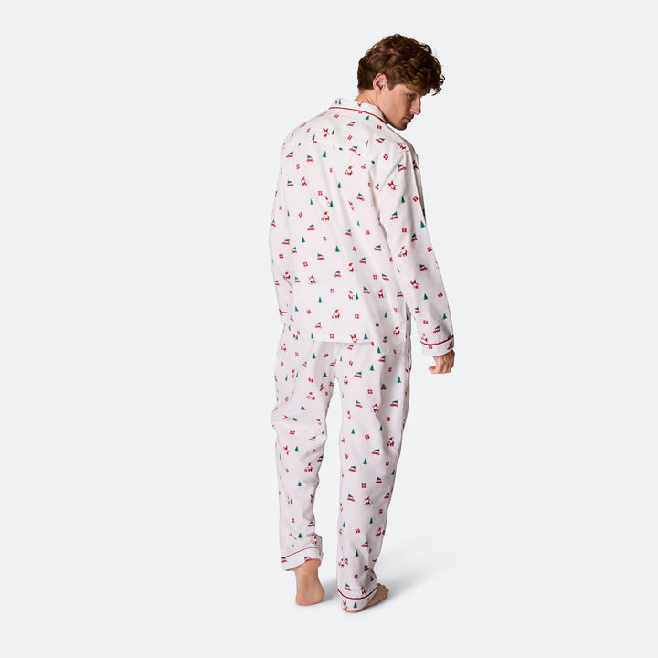 Misteltoe Flanell Julpyjamas Herr