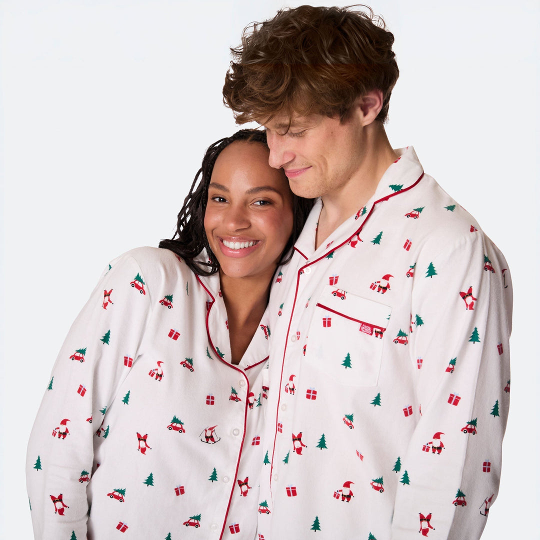 Misteltoe Flanell Julpyjamas Herr