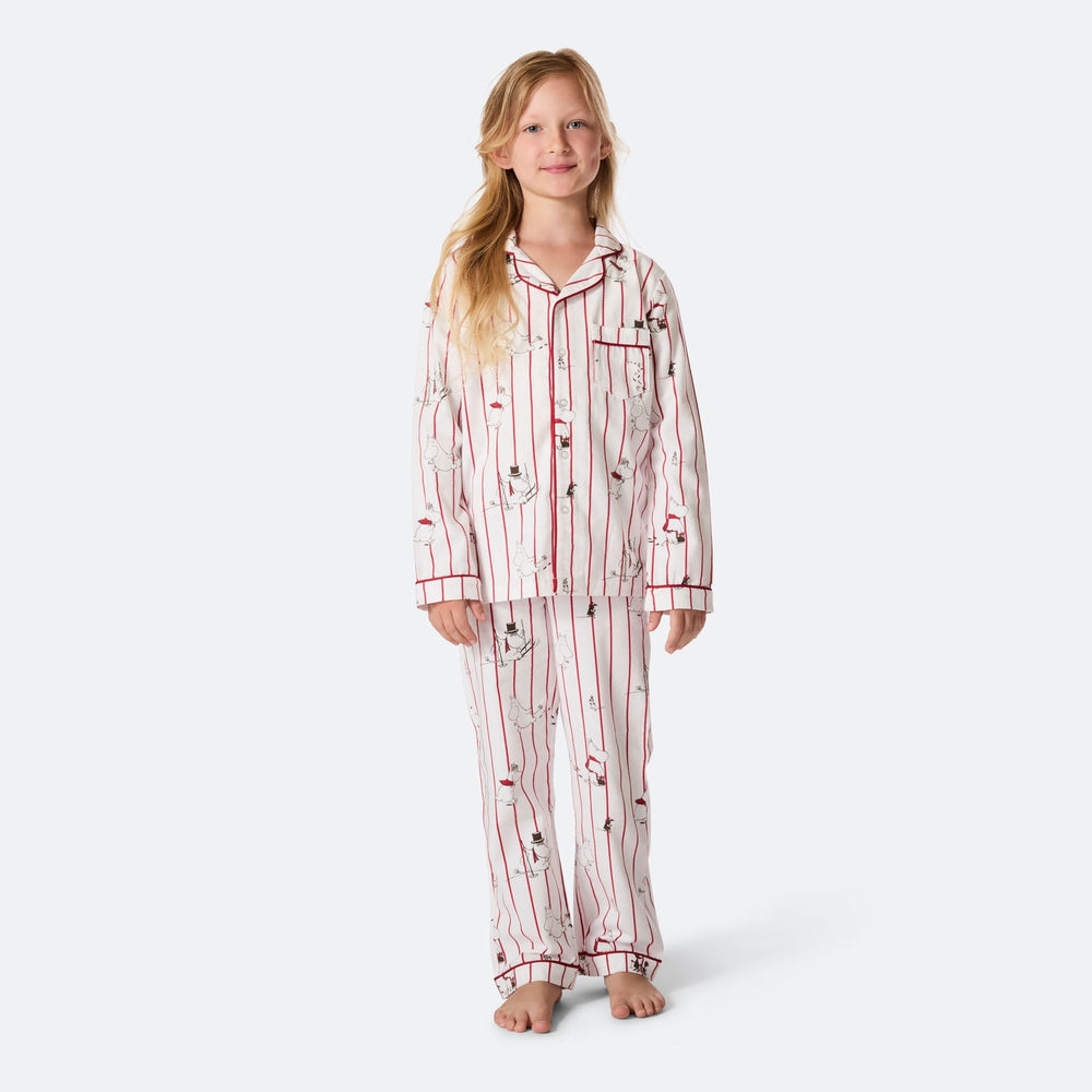 Mumin Flanell Julpyjamas Barn