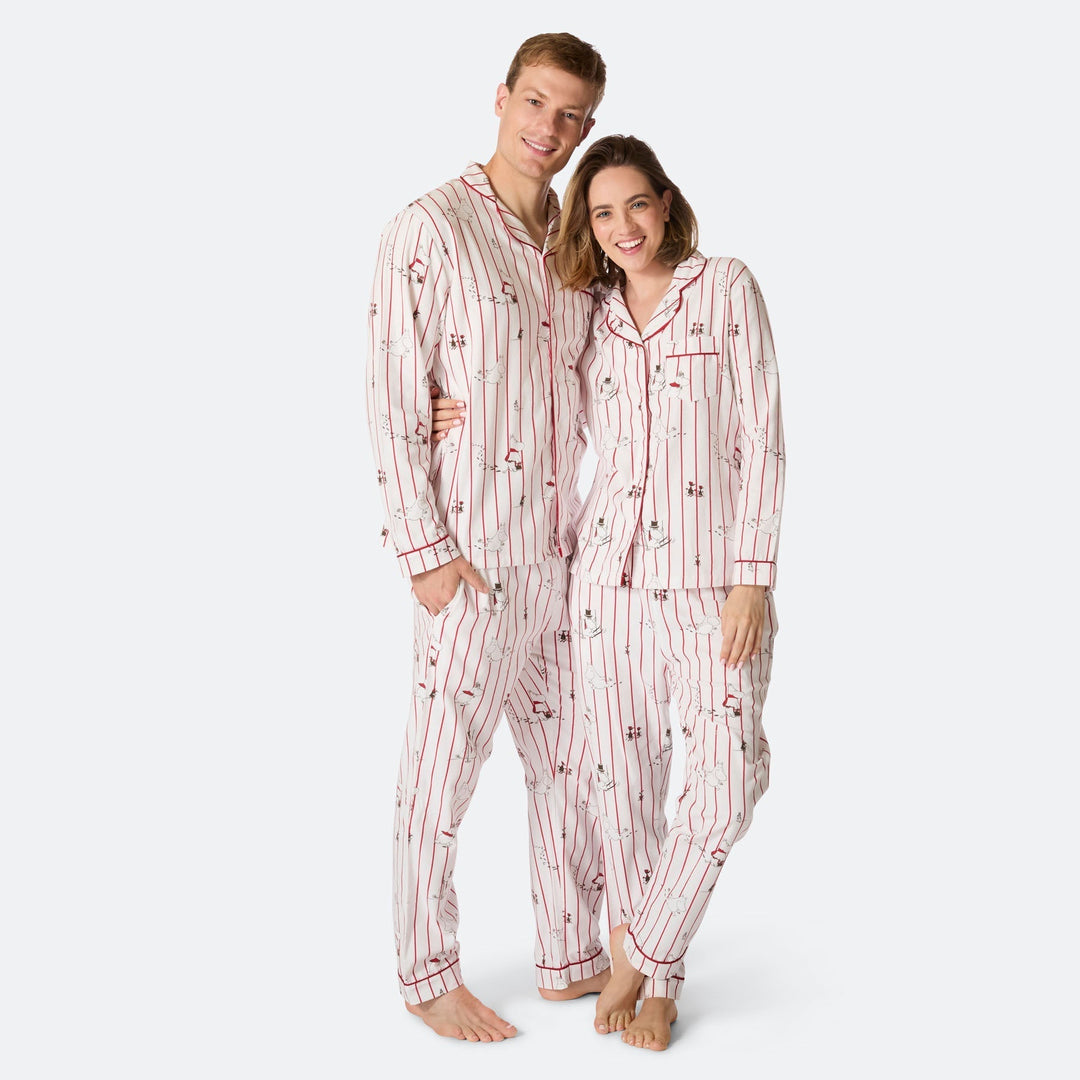 Mumin Flanell Julpyjamas Herr