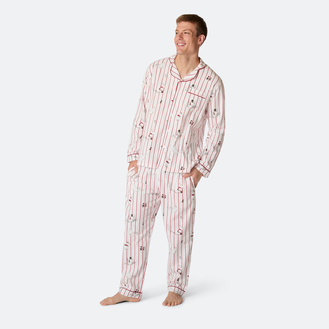 Mumin Flanell Julpyjamas Herr