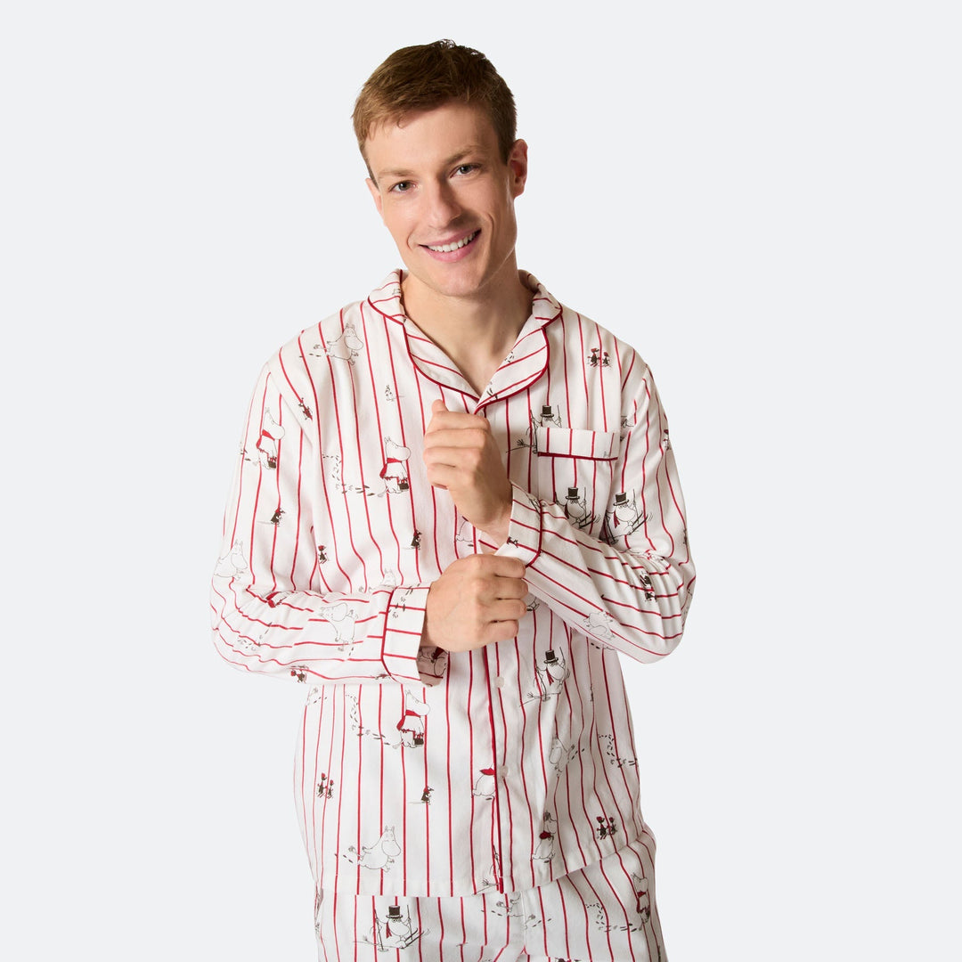 Mumin Flanell Julpyjamas Herr