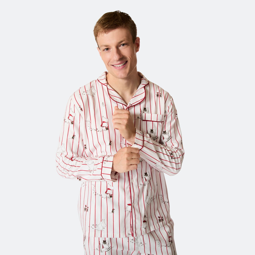 Mumin Flanell Julpyjamas Herr