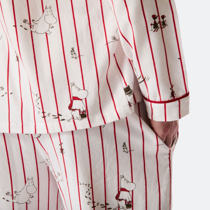 Mumin Flanell Julpyjamas Herr