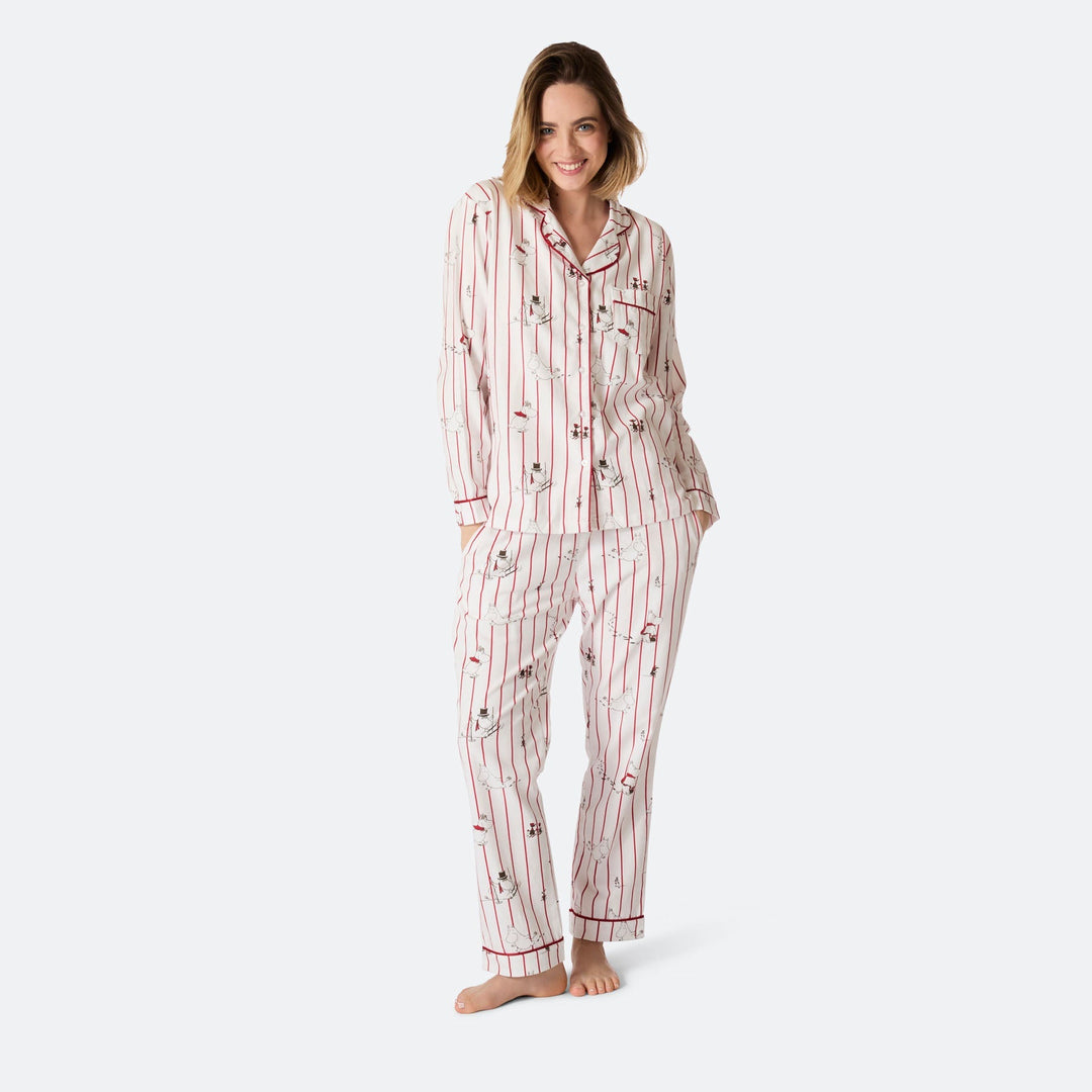 Mumin Flanell Julpyjamas Dam