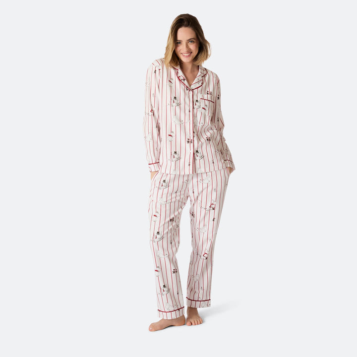 Mumin Flanell Julpyjamas Dam