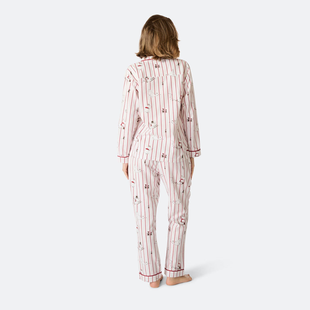 Mumin Flanell Julpyjamas Dam