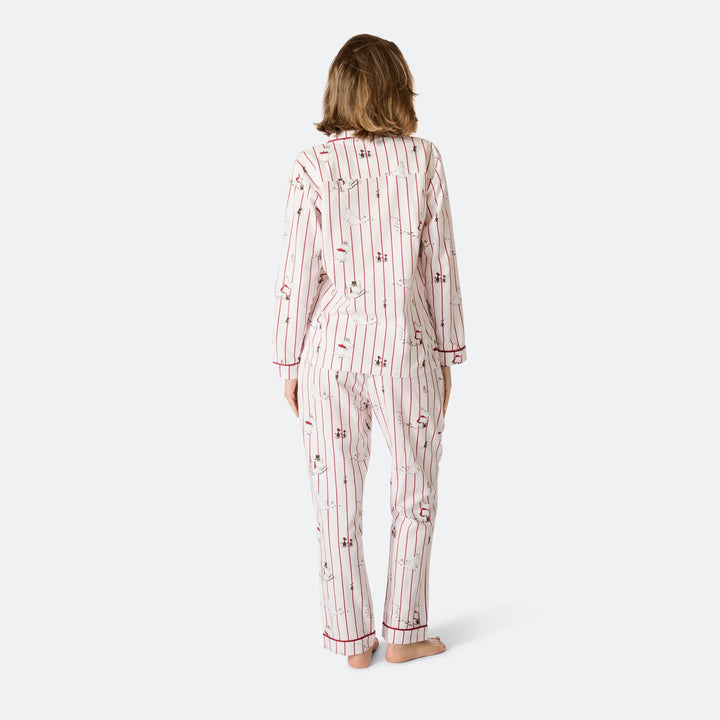 Mumin Flanell Julpyjamas Dam