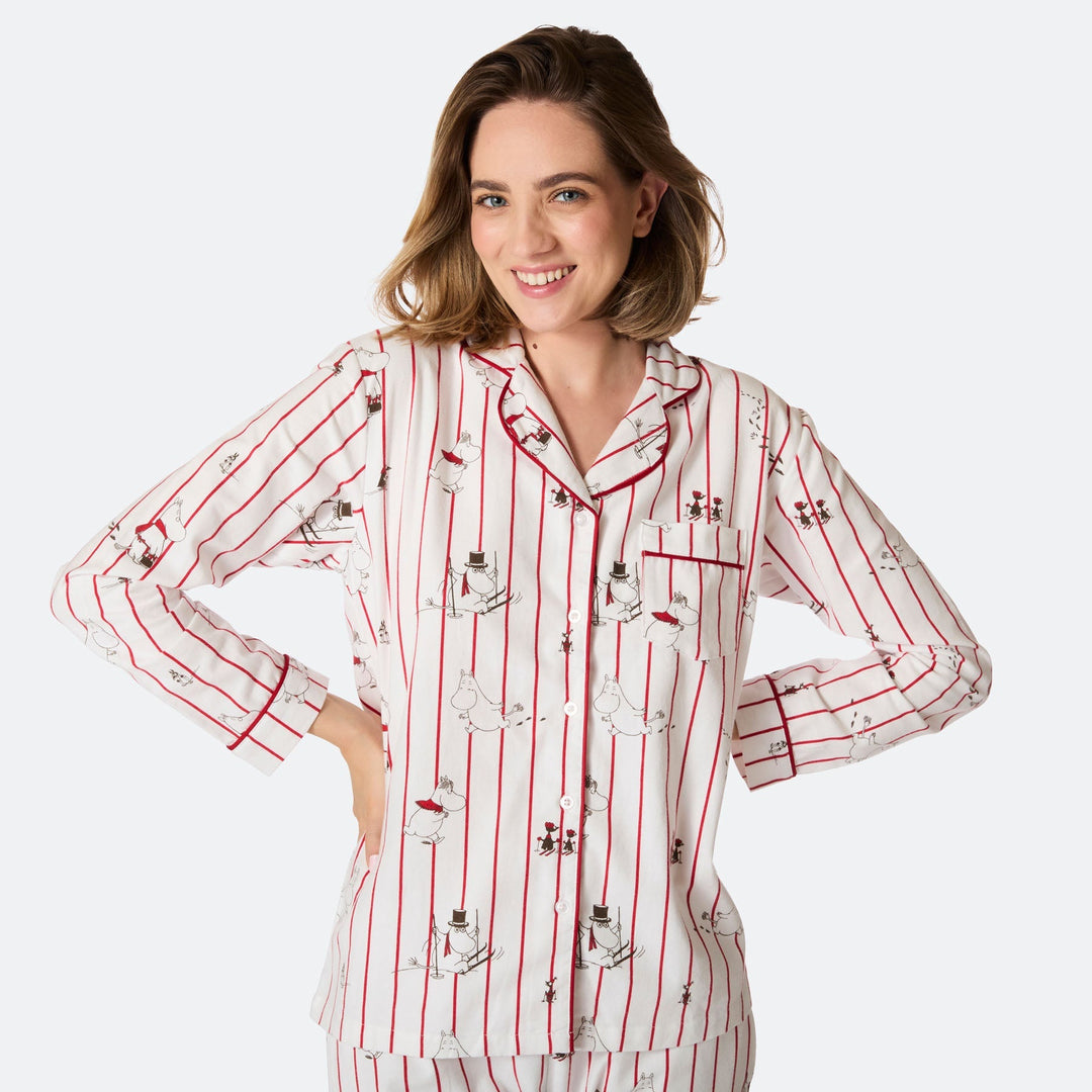 Mumin Flanell Julpyjamas Dam