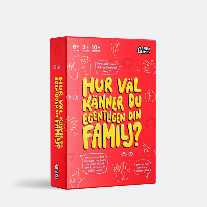 Hur Väl Känner Du Egentligen Din Familj?