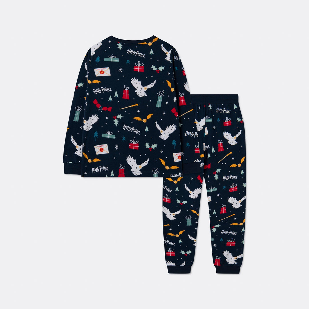 Harry Potter Blå Pyjamas Barn