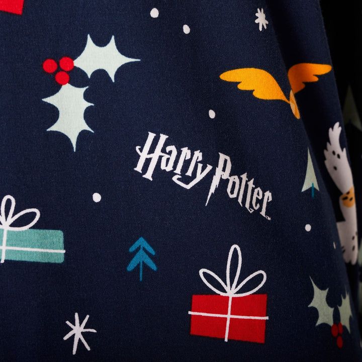 Harry Potter Blå Pyjamas Dam