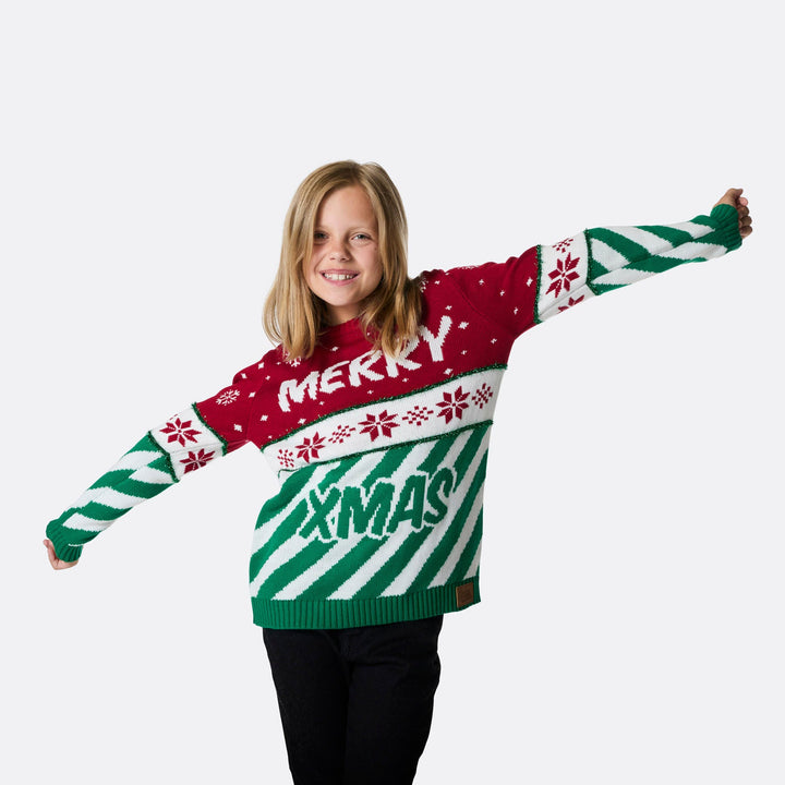 Merry Xmas Jultröjor till Hela Familjen