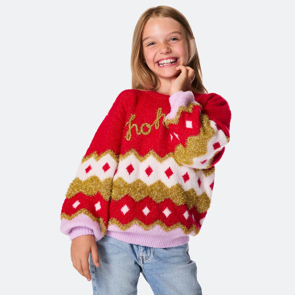 Hohoho Oversized Jultröja Barn