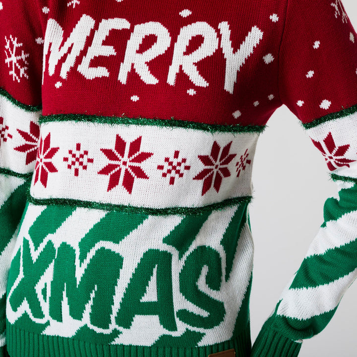 Merry Xmas Jultröjor till Hela Familjen