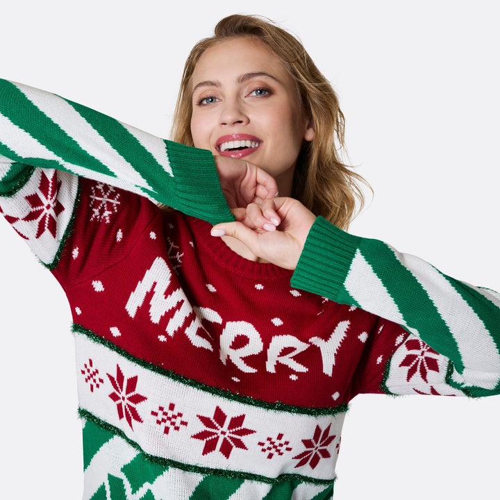Merry Xmas Jultröjor till Hela Familjen