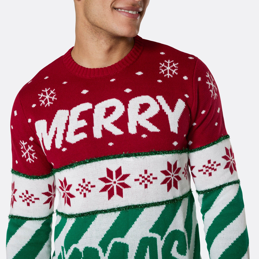 Merry Xmas Jultröjor till Hela Familjen