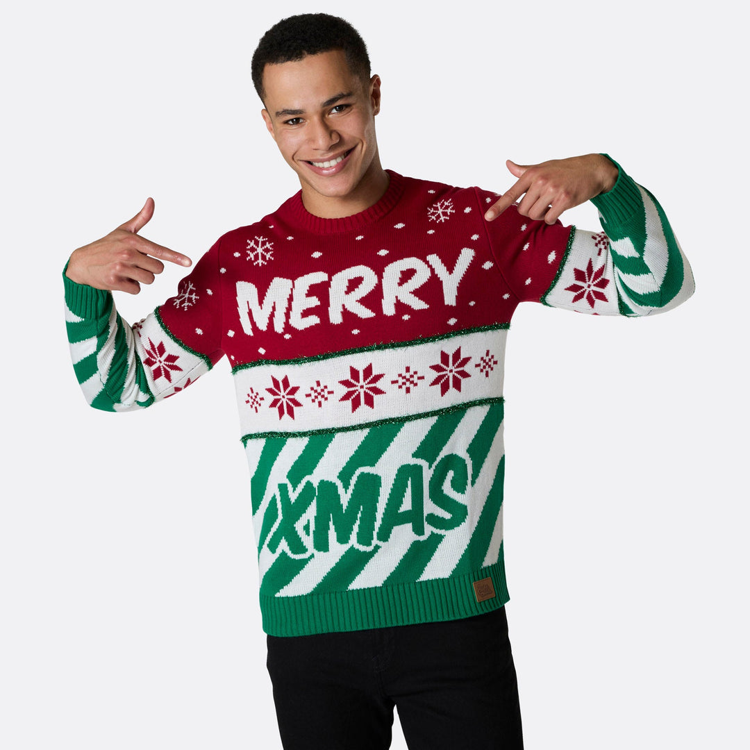 Merry Xmas Jultröjor till Hela Familjen