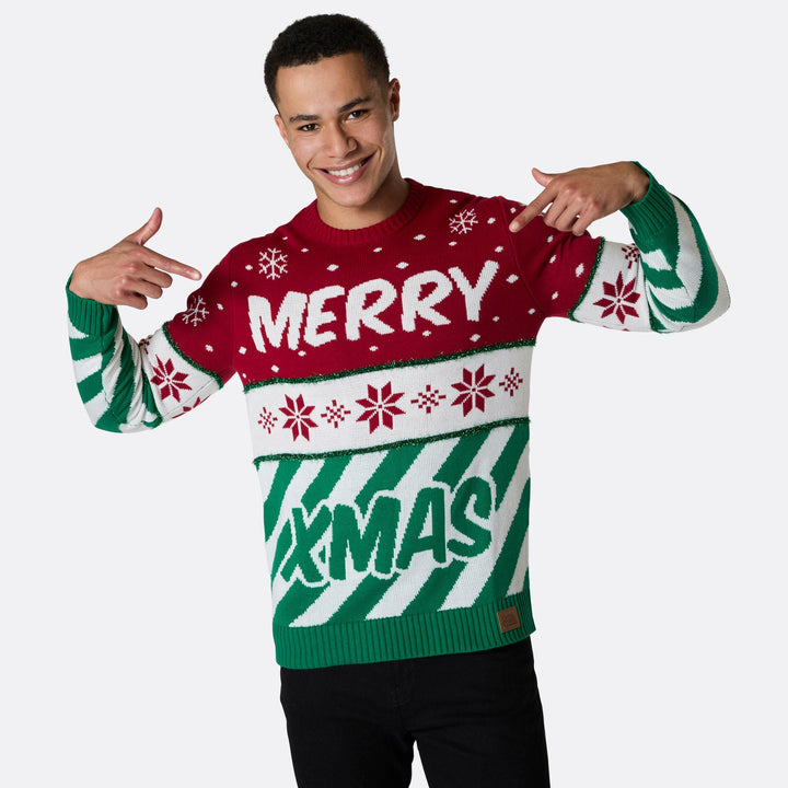 Merry Xmas Jultröjor till Hela Familjen