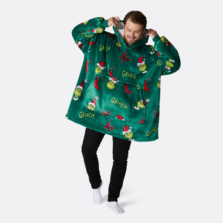 Grinchen Grön HappyHoodie