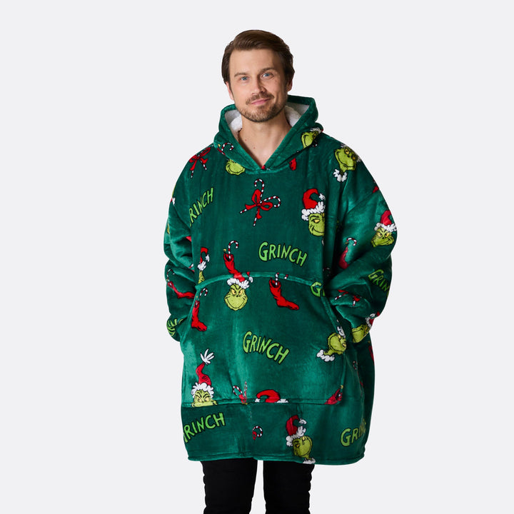 Grinchen Grön HappyHoodie