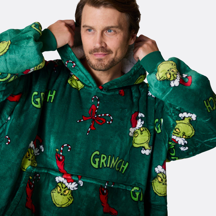 Grinchen Grön HappyHoodie