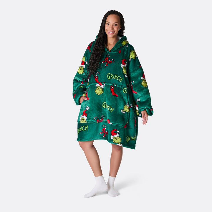 Grinchen Grön HappyHoodie