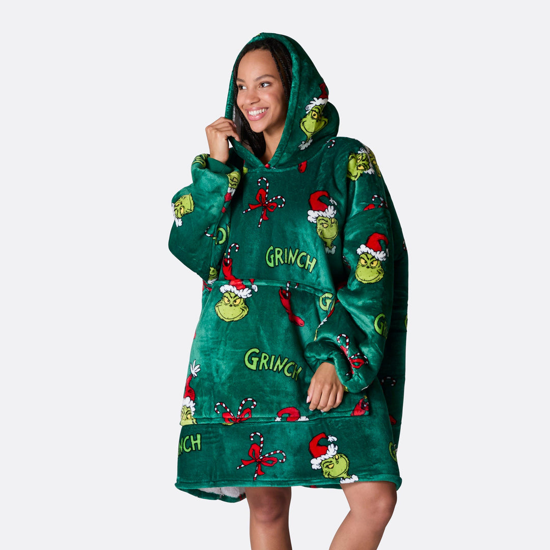 Grinchen Grön HappyHoodie