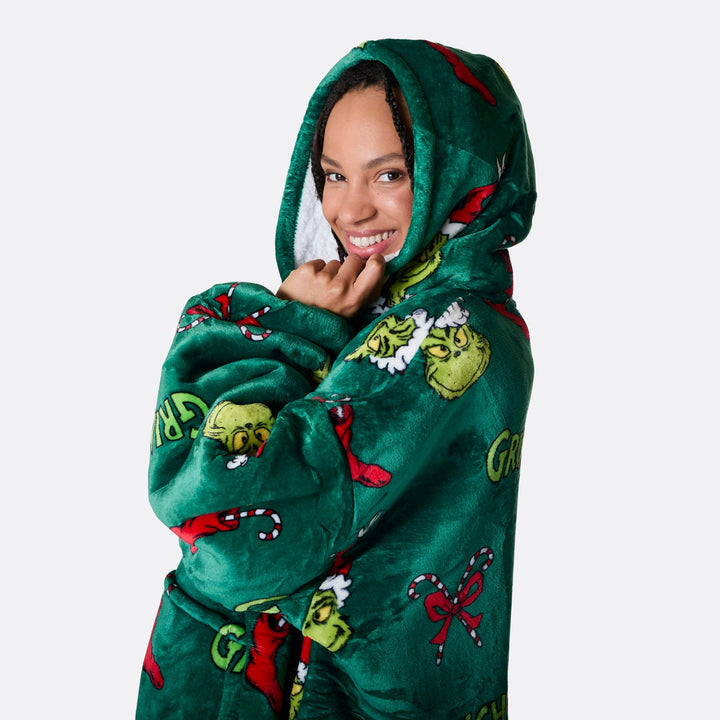 Grinchen Grön HappyHoodie