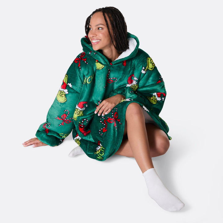 Grinchen Grön HappyHoodie