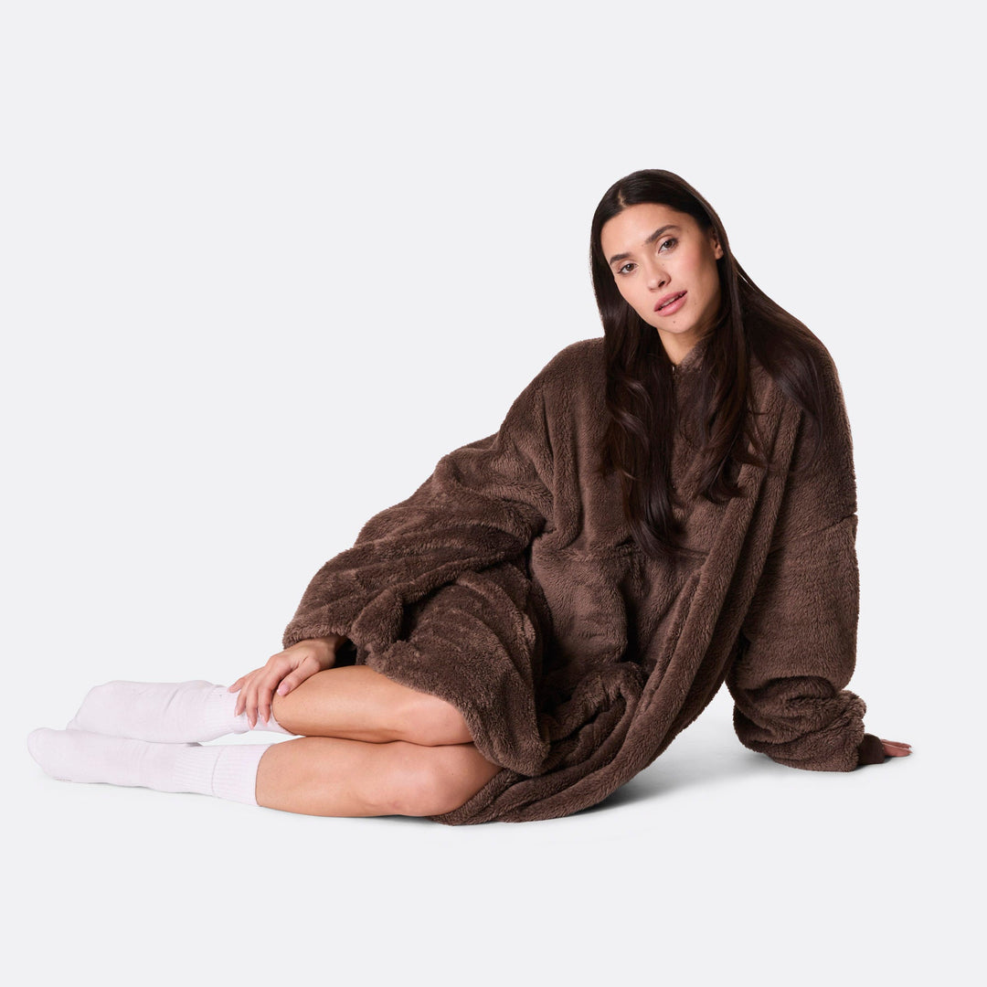 Brun Teddy HappyHoodie