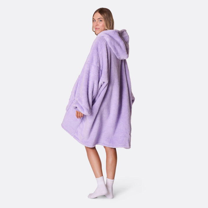Lavendel Teddy HappyHoodie
