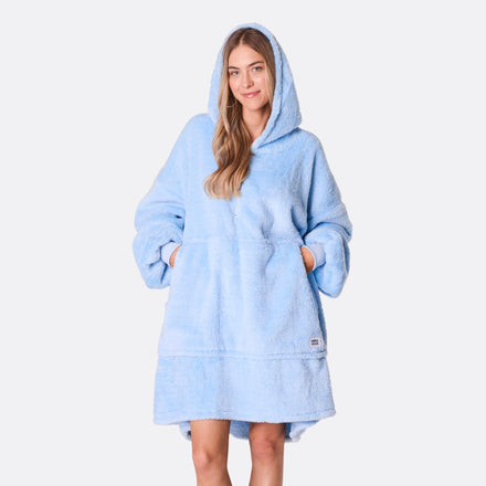Blå Teddy HappyHoodie