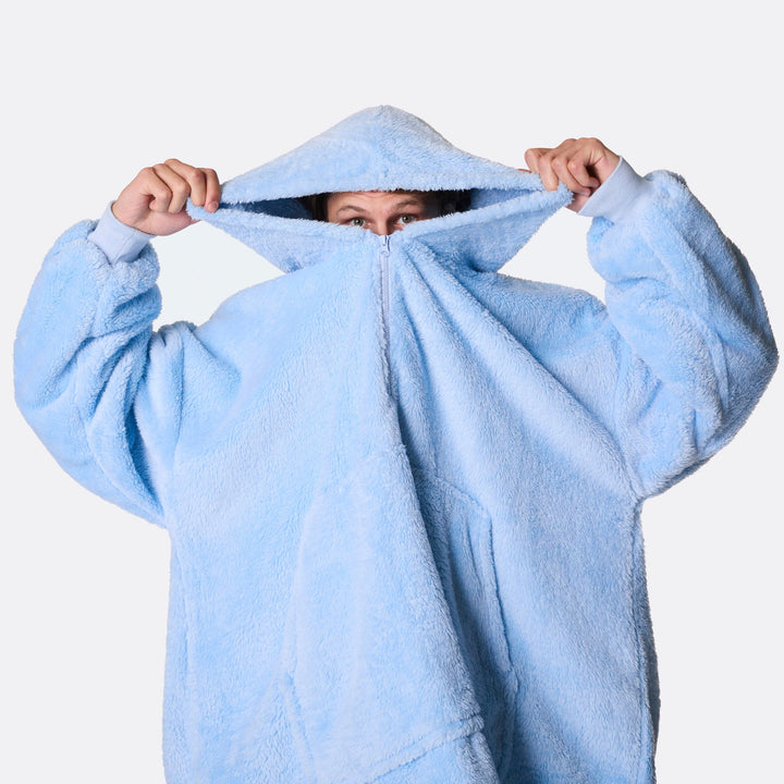 Blå Teddy HappyHoodie