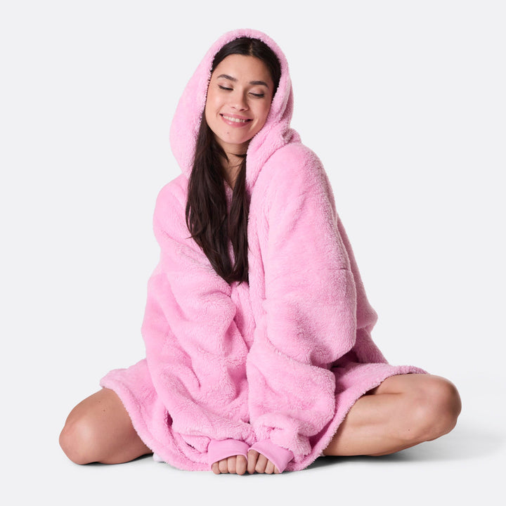 Rosa Teddy HappyHoodie