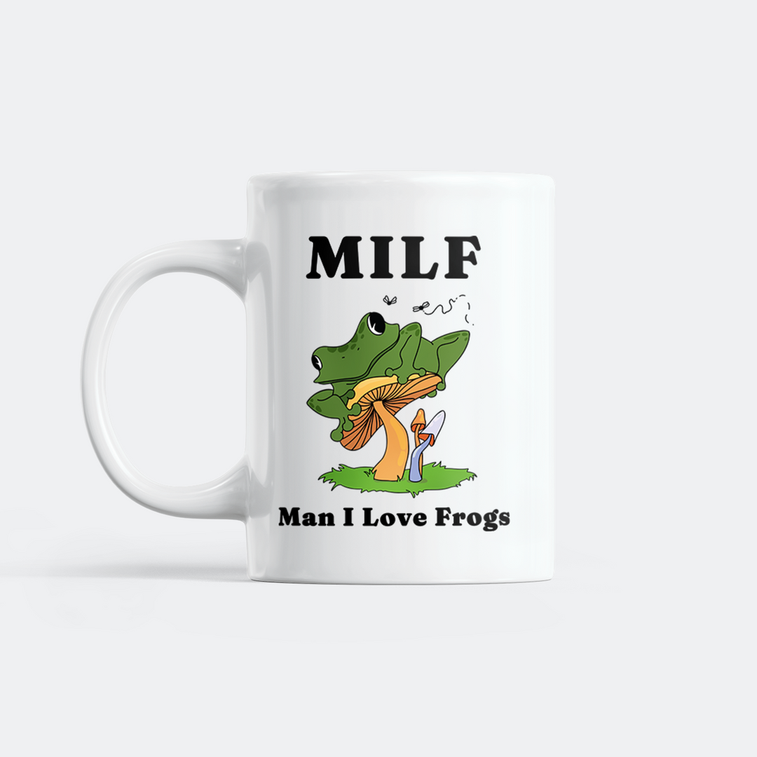 Man I Love Frogs Mugg