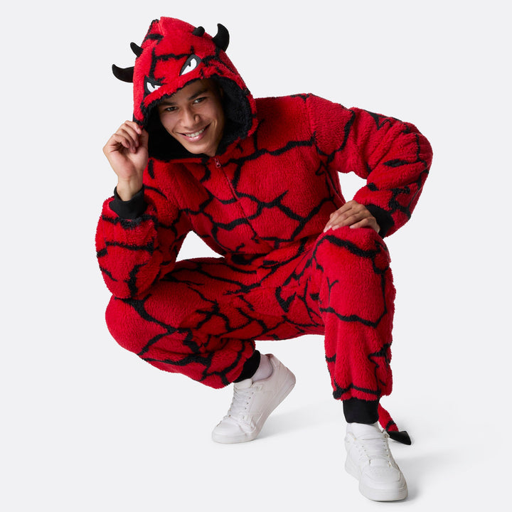 Djävul Onesie Herr