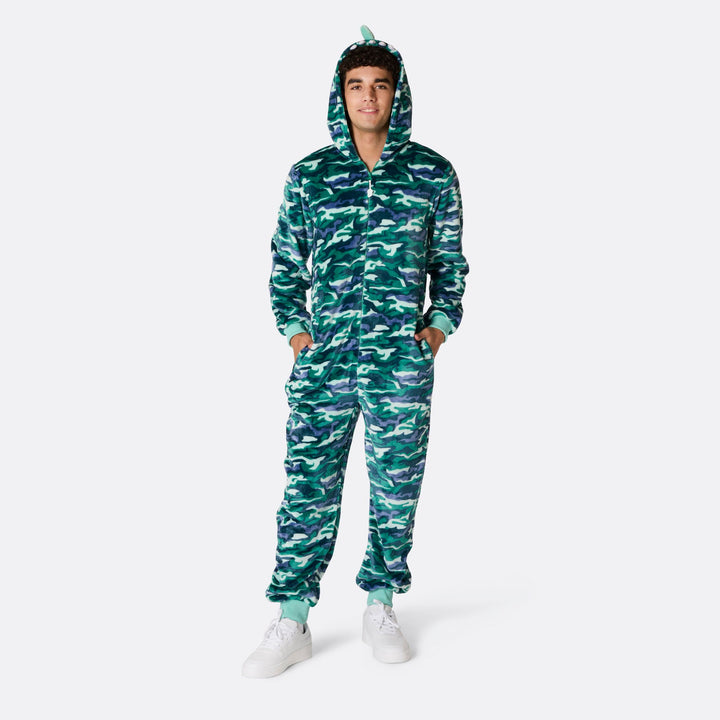 Dinosaurie Onesie Herr