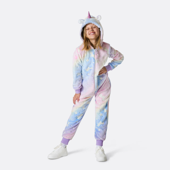 Enhörning Onesie Barn