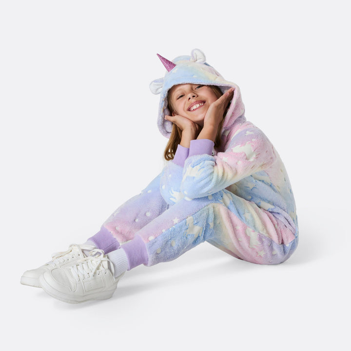 Enhörning Onesie Barn