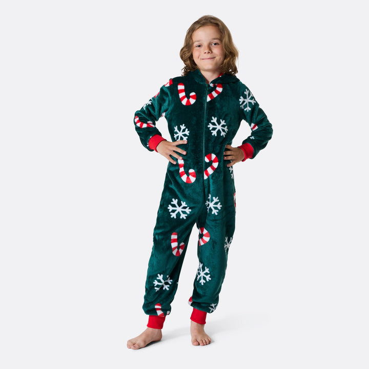 Polkagris Onesie Barn