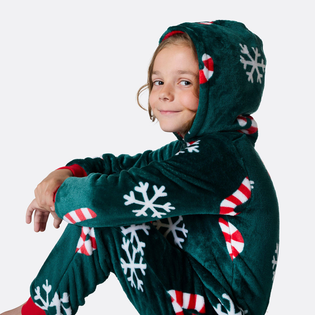 Polkagris Onesie Barn