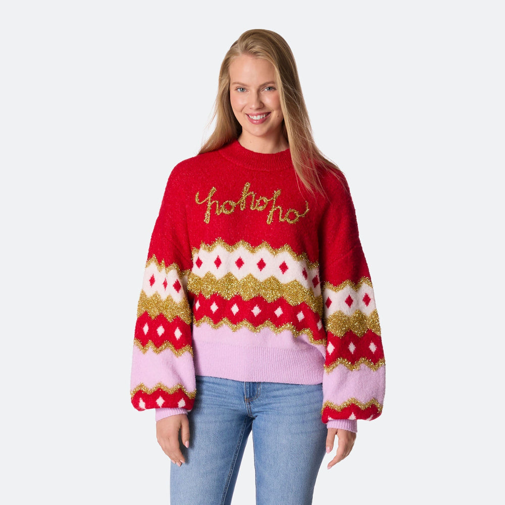 Hohoho Oversized Jultröja Dam