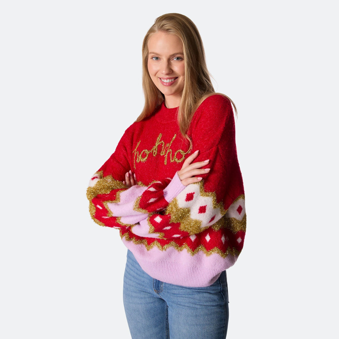 Hohoho Oversized Jultröja Dam