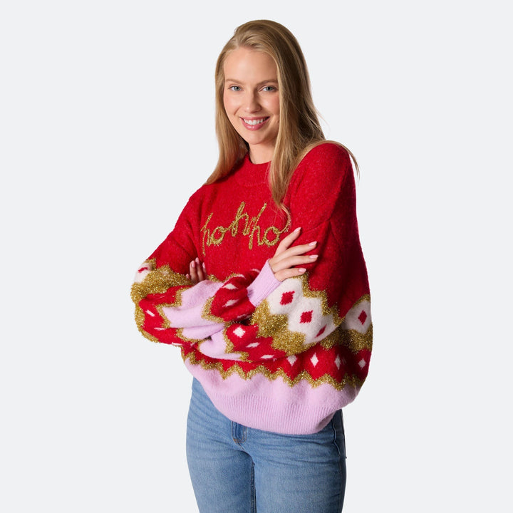 Hohoho Oversized Jultröjor till Hela Familjen
