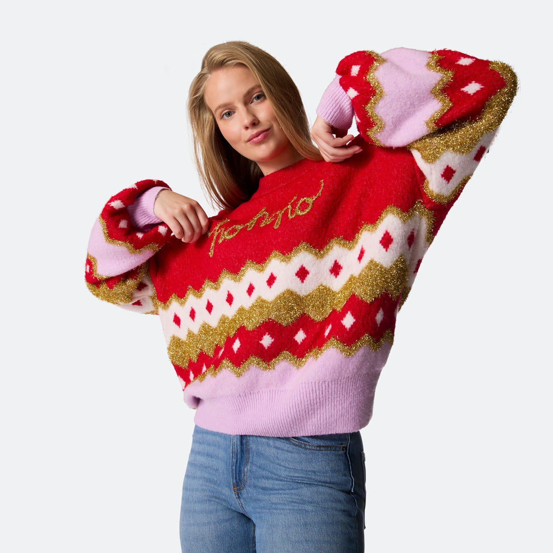 Hohoho Oversized Jultröja Dam